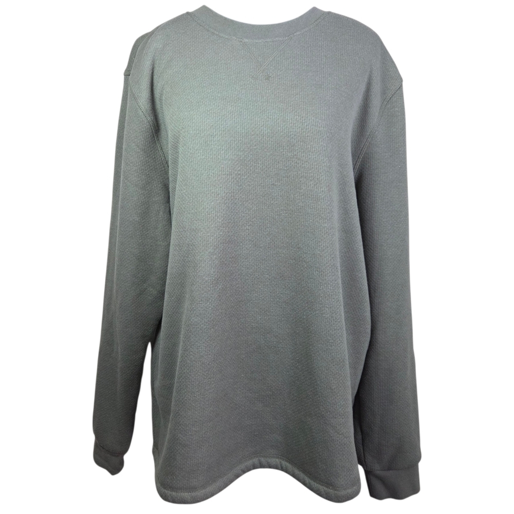 Bc Clothing Green Women's Sweatshirt With Sherpa Lining Size XL